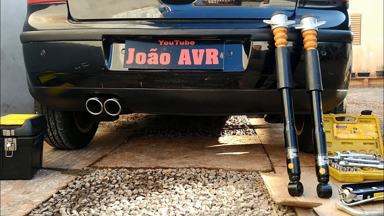 Troca dos amortecedores traseiros do VW Polo e Fox