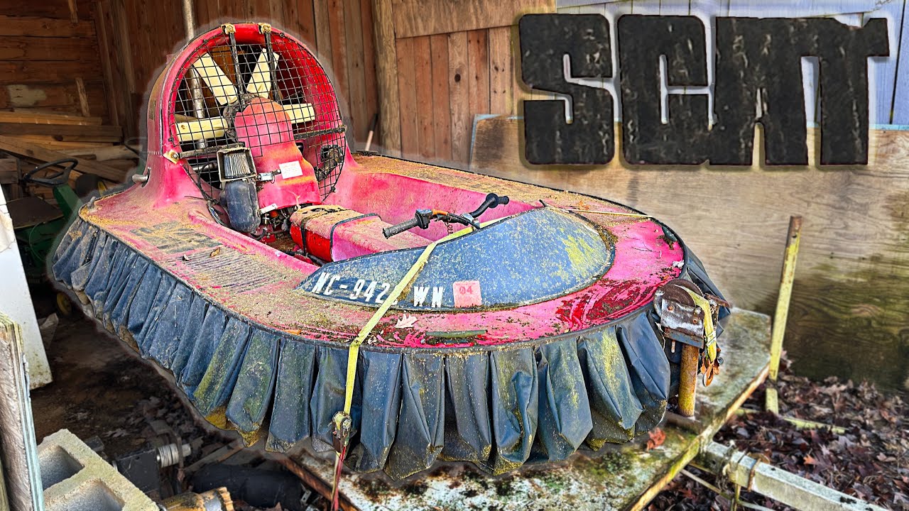 We Bought an Abandoned Hovercraft! Will it Float? (Off the Water 20 YEARS!)