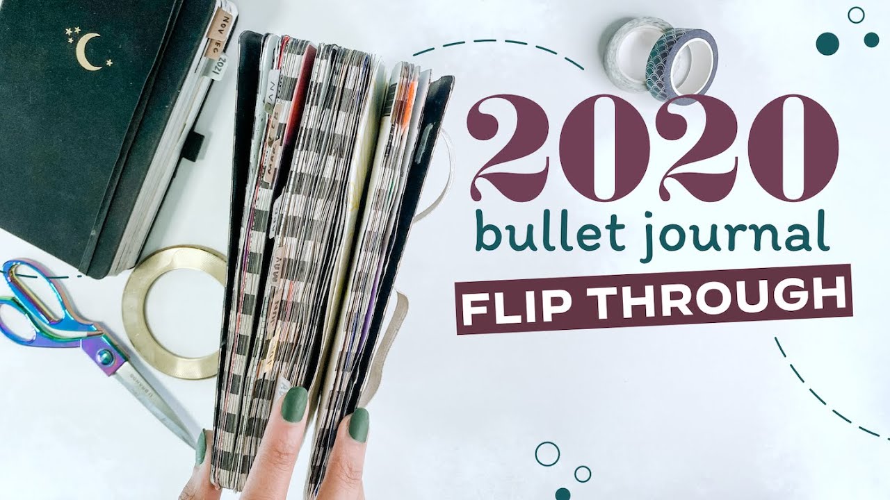 2020 Bullet Journal Flip Through • Theme Ideas + Inspiration for your Bujo