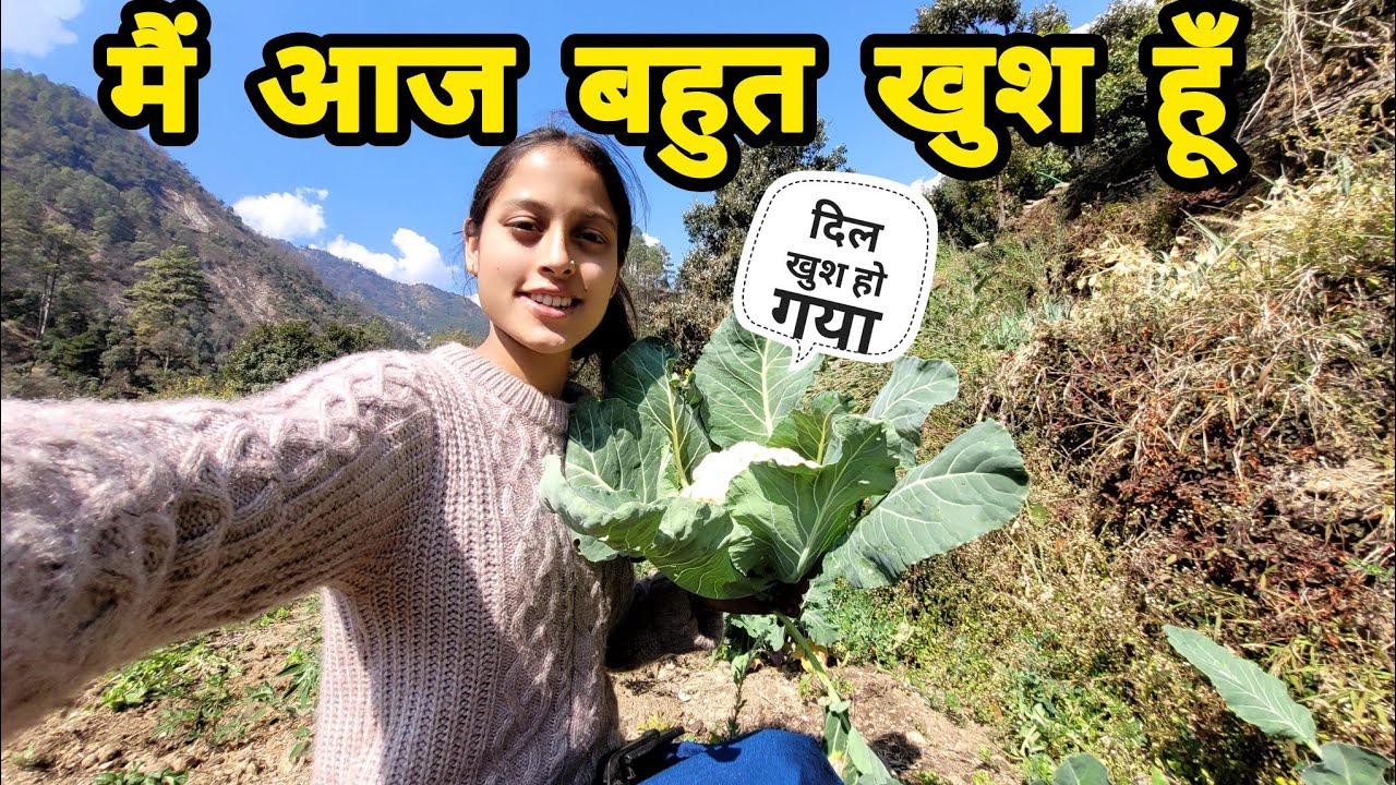 सोचा नहीं था किचन गार्डन में जाकर आज कुछ ऐसा हो जाएगा पहली बार हुआ ऐसा 🥰|Monika Kedarghati Vlogger|