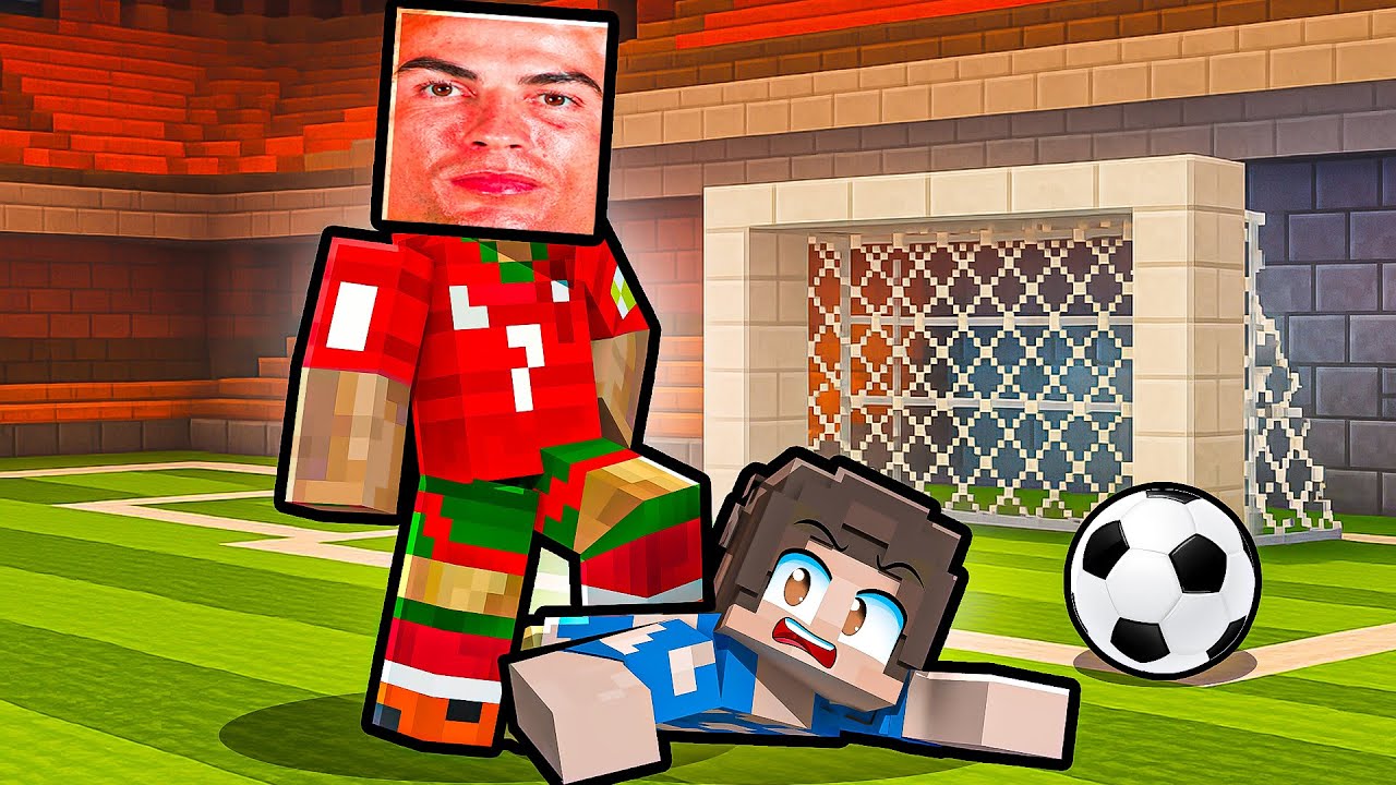 BORALO VS RONALDO ⚽ BÜYÜK KAPIŞMA - Minecraft