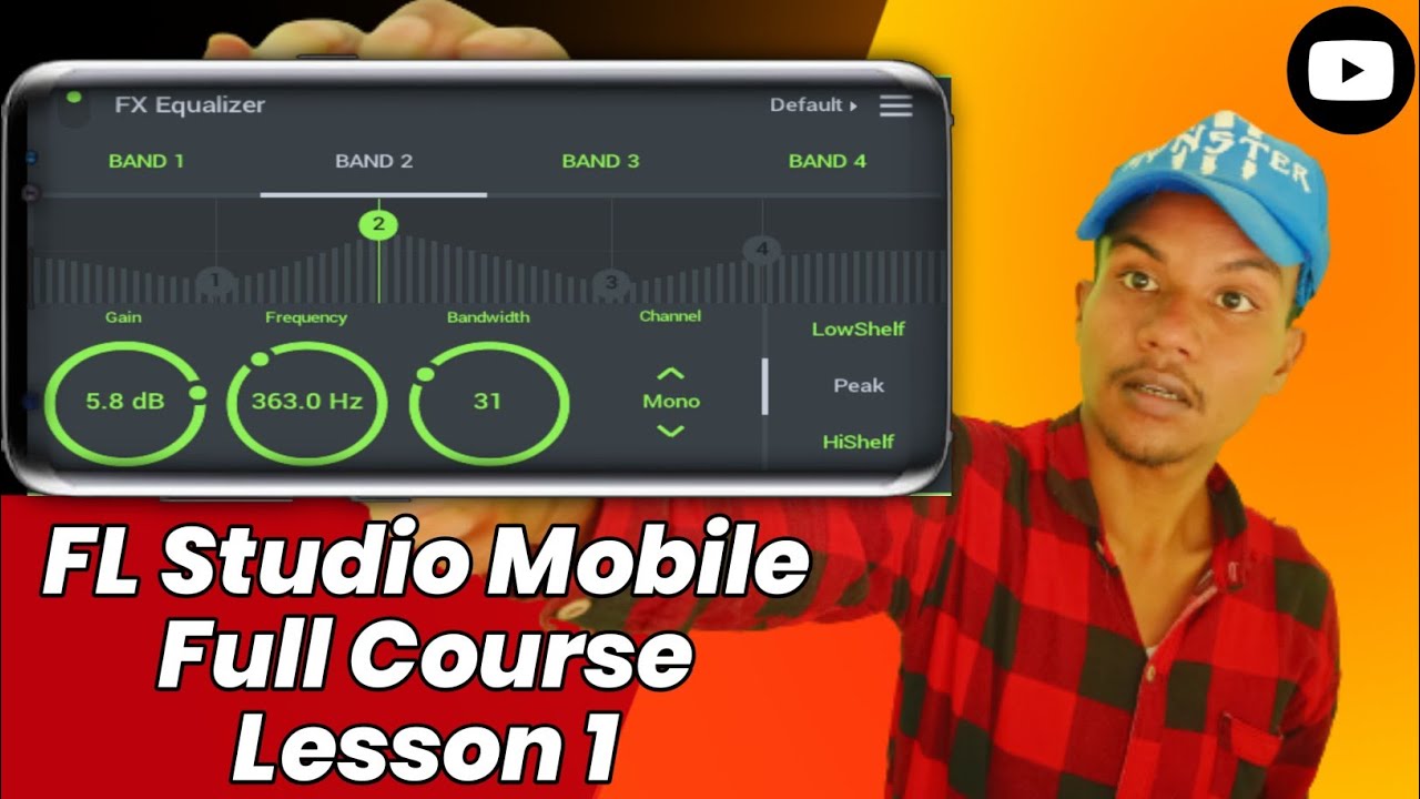 FL Studio Mobile Full Course - Lesson 1 - Equaliser (Param EQ - Graphic EQ)