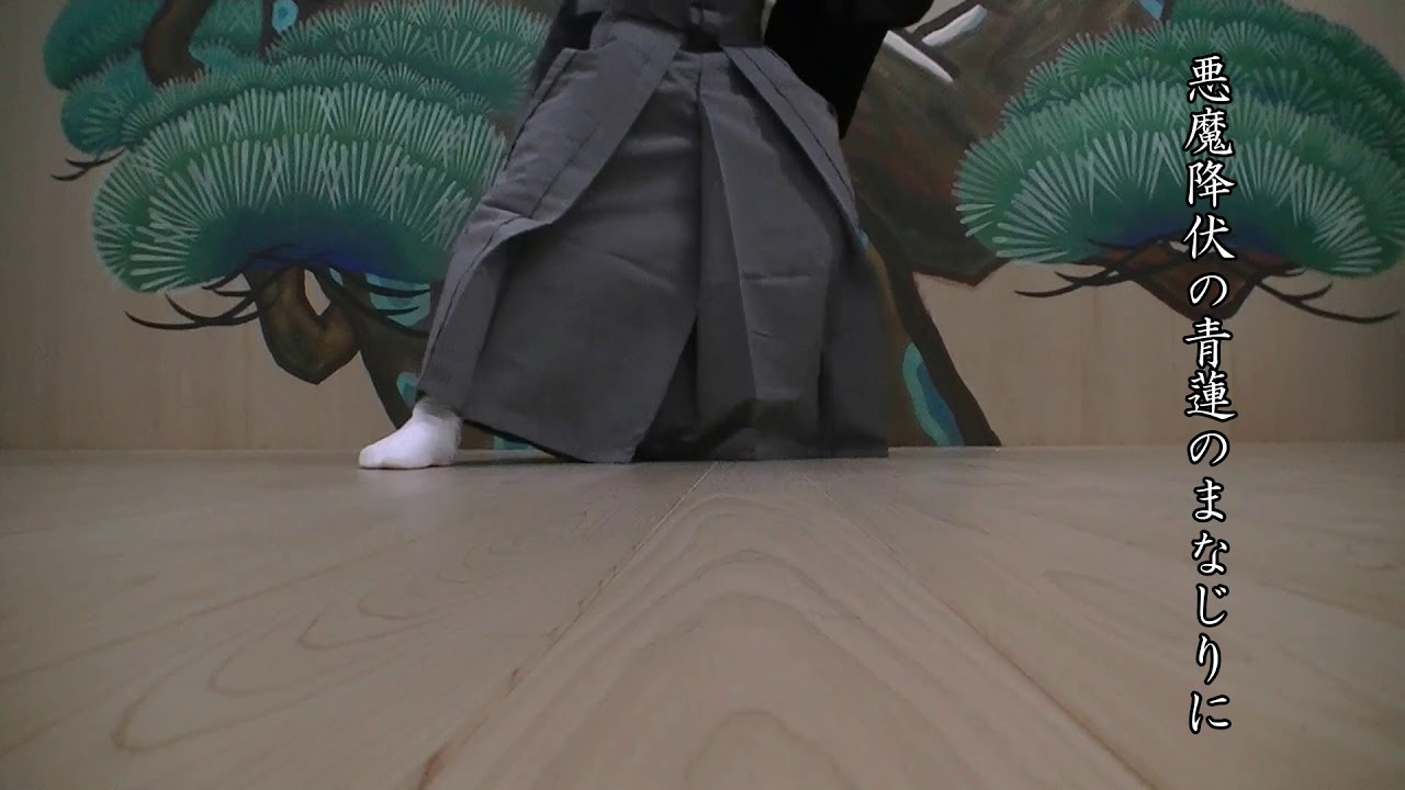 仕舞「嵐山」の足だけ映してみました。