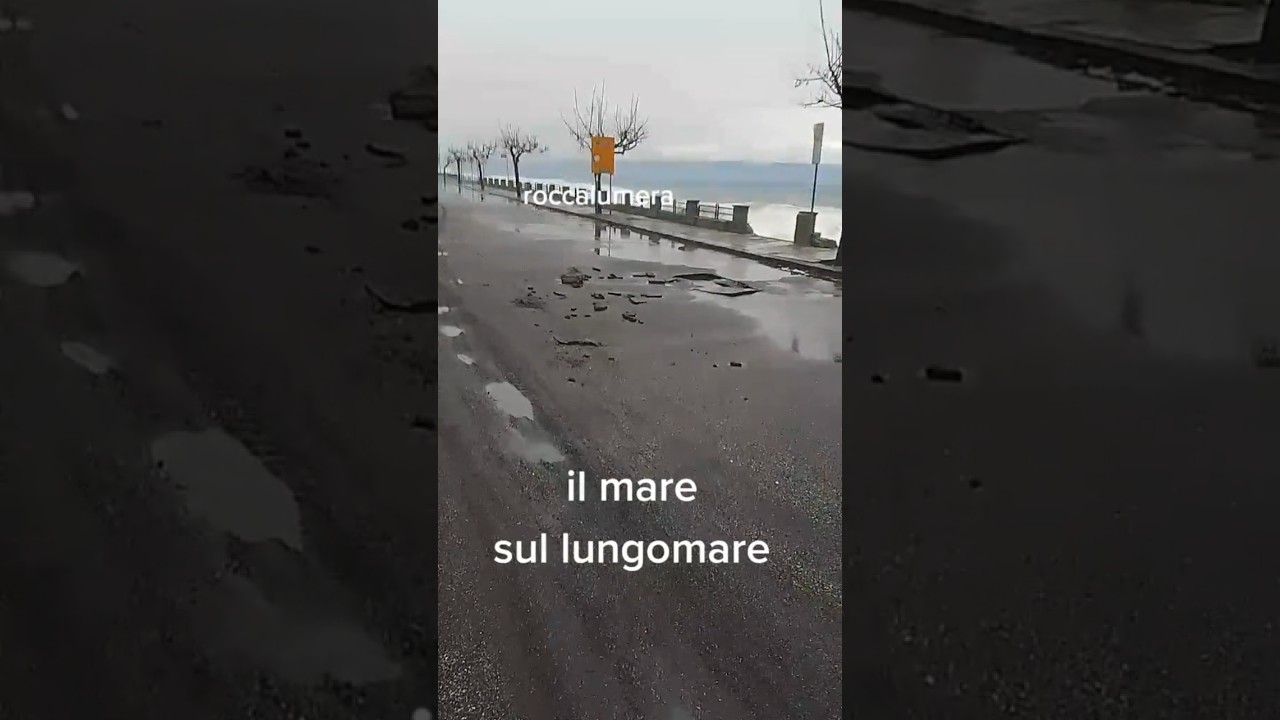 IL MARE SUL LUNGOMARE