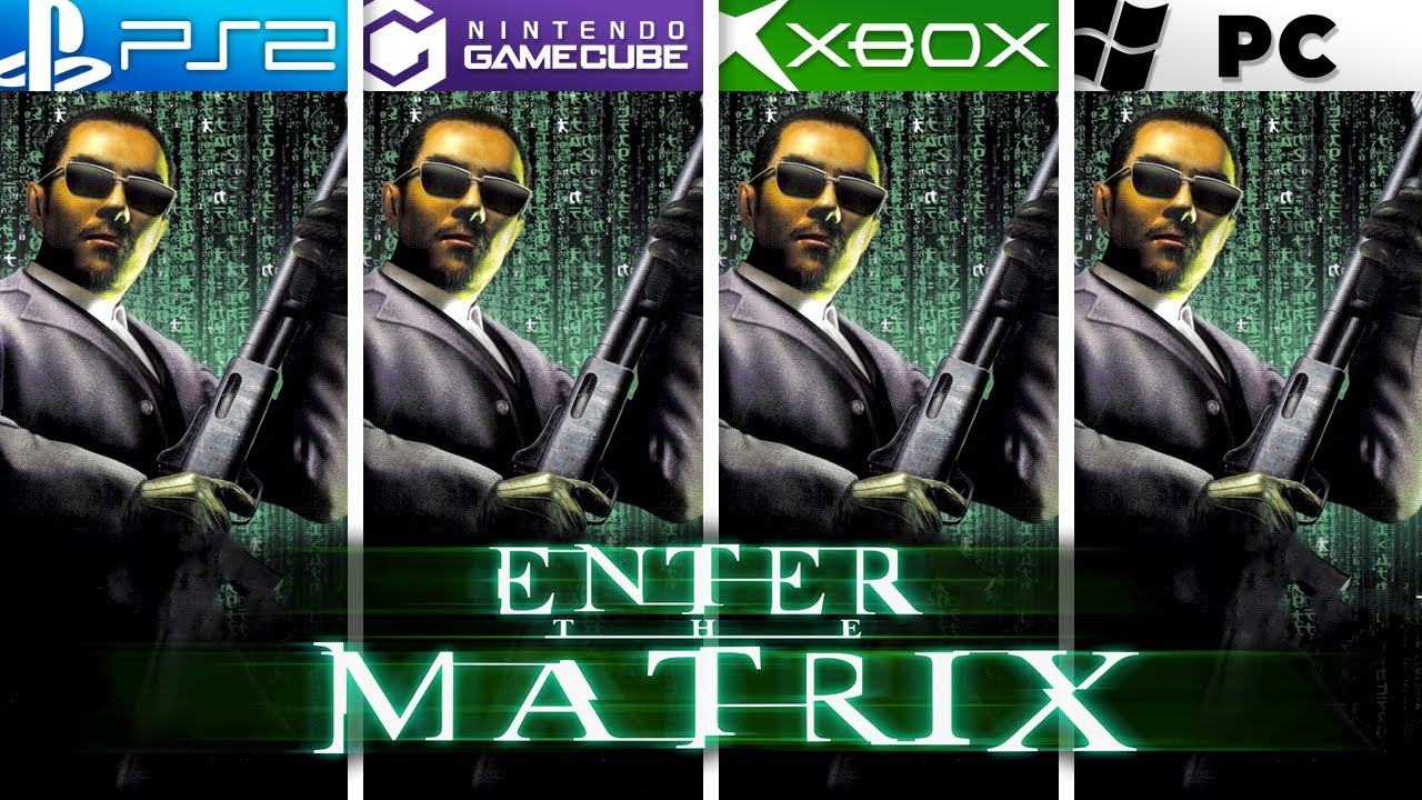 Enter the Matrix (2003) PS2 против GameCube против Xbox против ПК | Полное сравнение графики