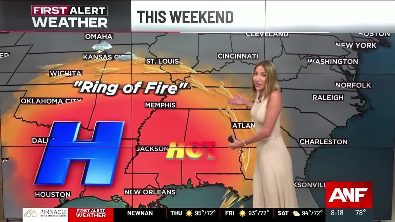 Прогноз First Alert: жара выше 32&deg;C сохранится в выходные на День труда