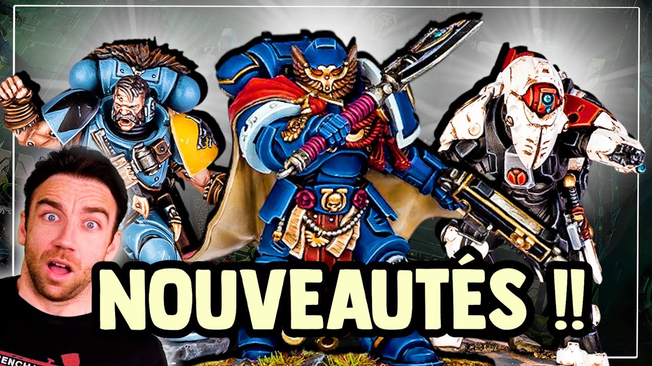 LES NOUVELLES UNITÉS DE WARHAMMER 40.000 !!