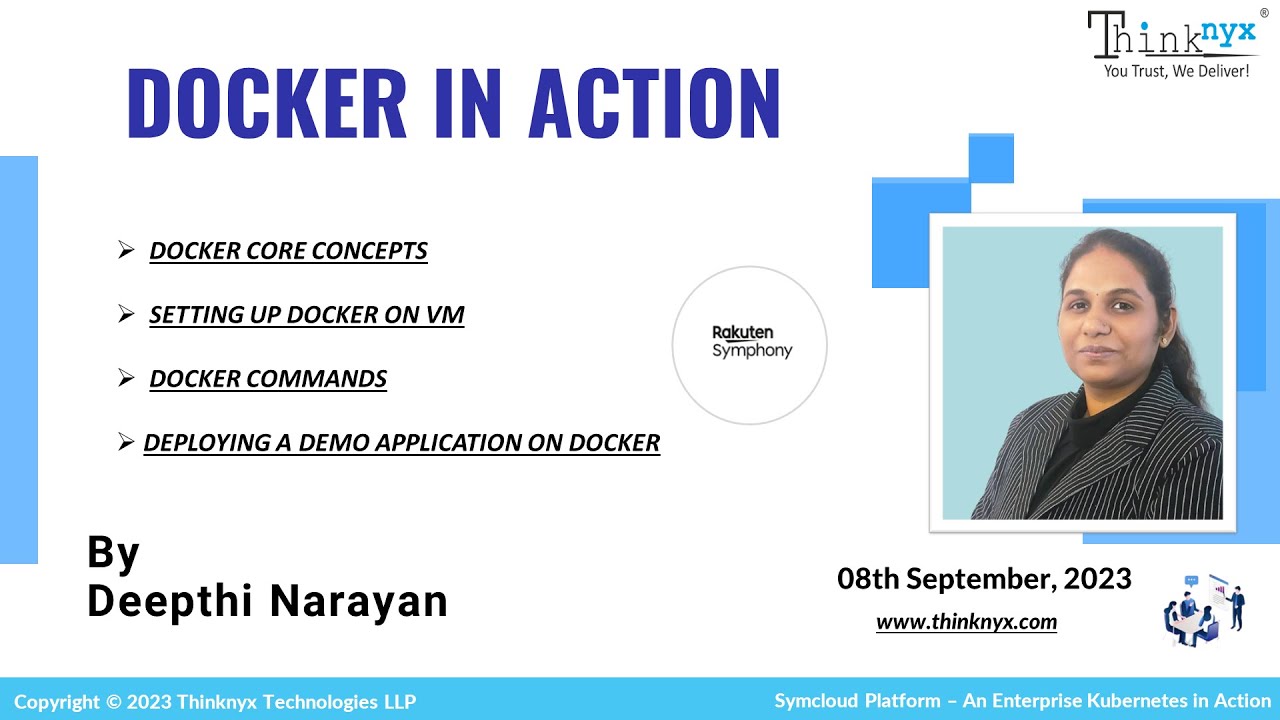 Docker in Action by Deepthi Narayan | Docker Installation to Application Deployment
