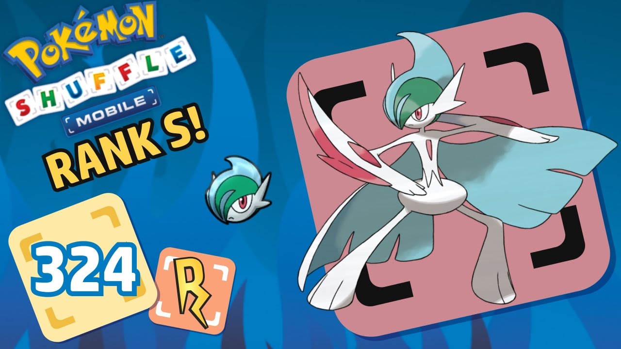 Pokémon Shuffle Mobile - MEGA-GALLADE! EPIC RANK S!