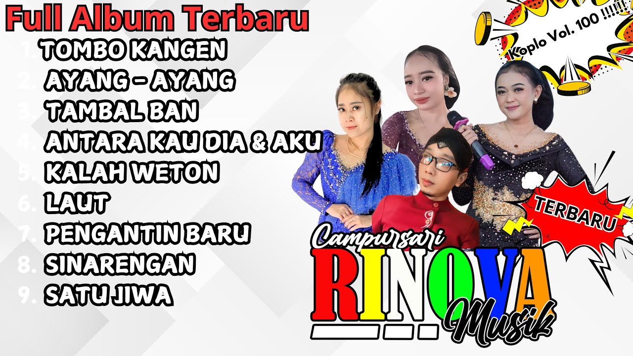 FULL ALBUM RINOVA Musik - Sinarengan-Tombo Kangen-Ayang Ayang- Live Sepat Masaran