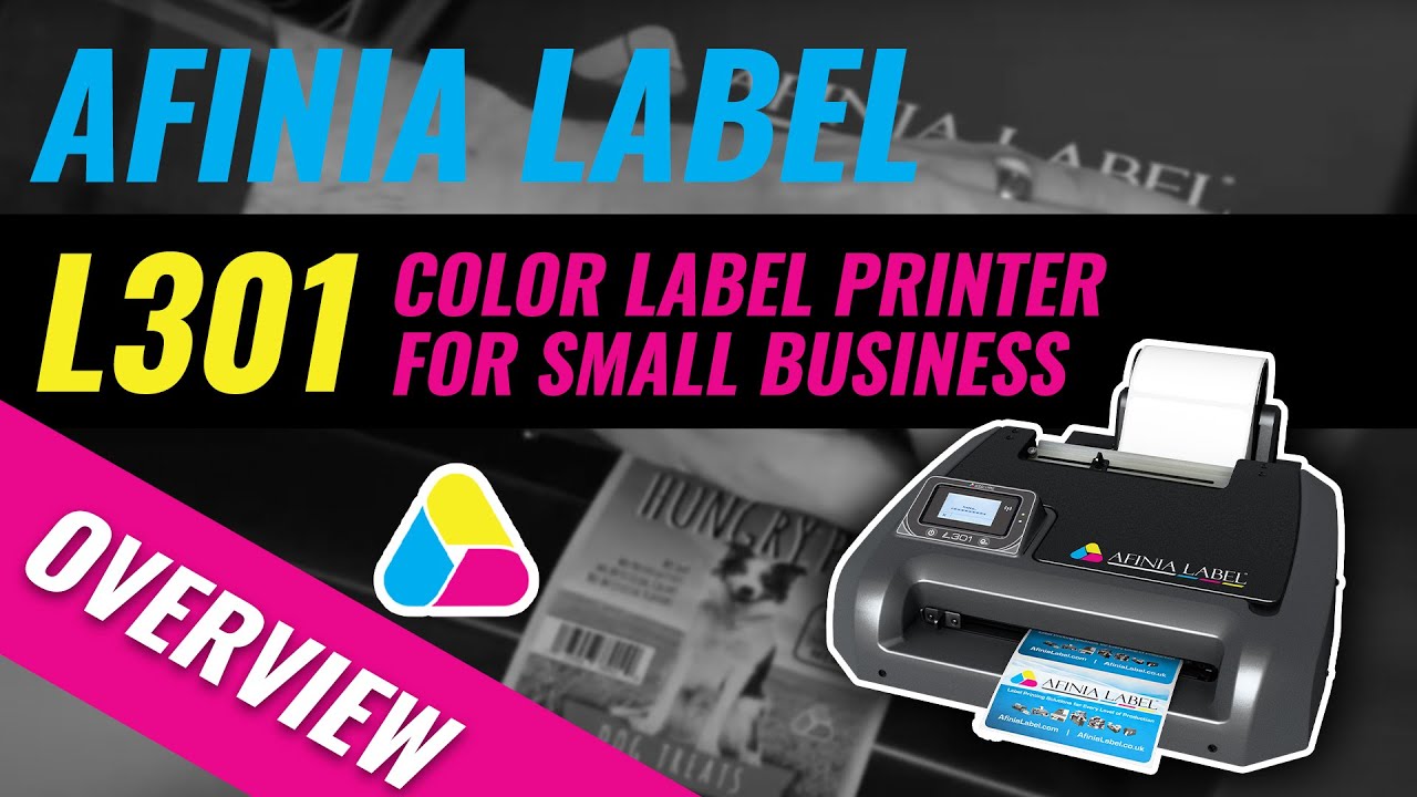 Afinia Label L301 Color Label Printer For Small Business