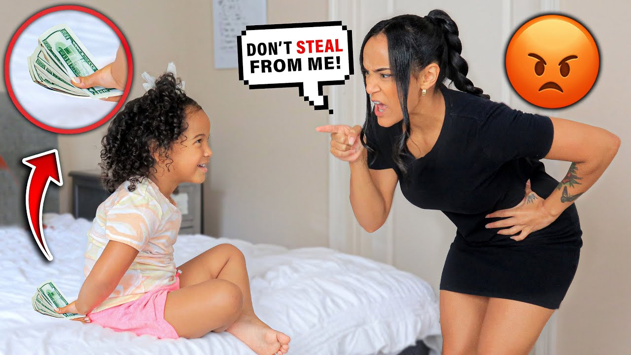 STEALING FROM MOM PRANK! *GOES WRONG*