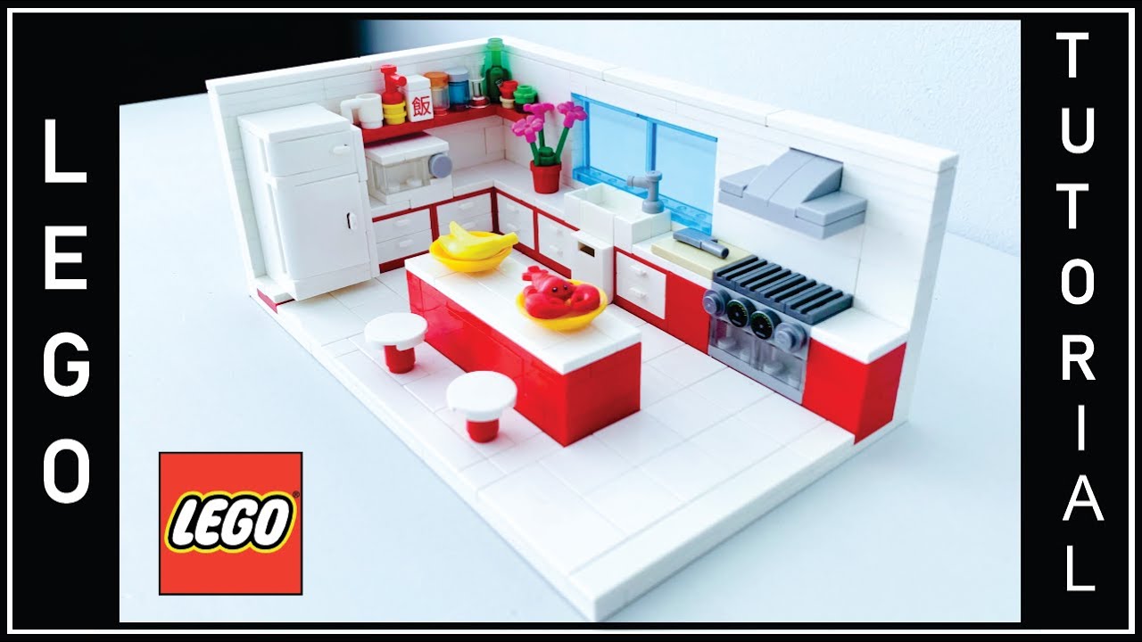 COMO HACER UNA COCINA LEGO (TUTORIAL)