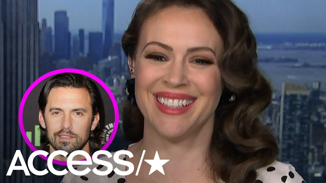 Milo Ventimiglia Crashes 'Childhood Crush' Alyssa Milano's Interview With Surprise On-Air Message