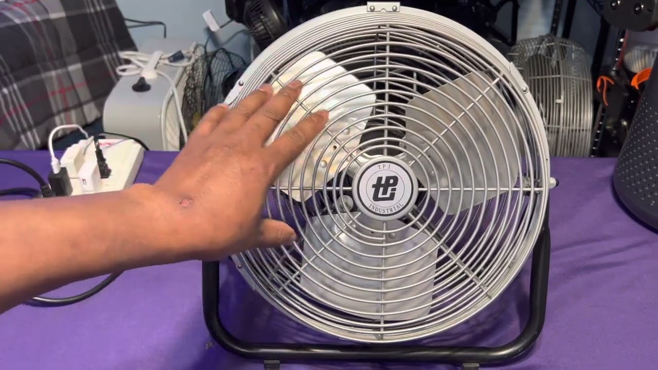 12” TPI Industrial High Velocity Fan