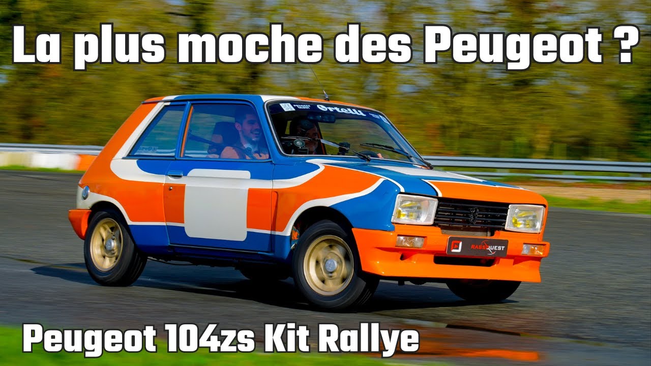 Essai Peugeot 104 zs Kit Rallye ⎥Sortie du musée
