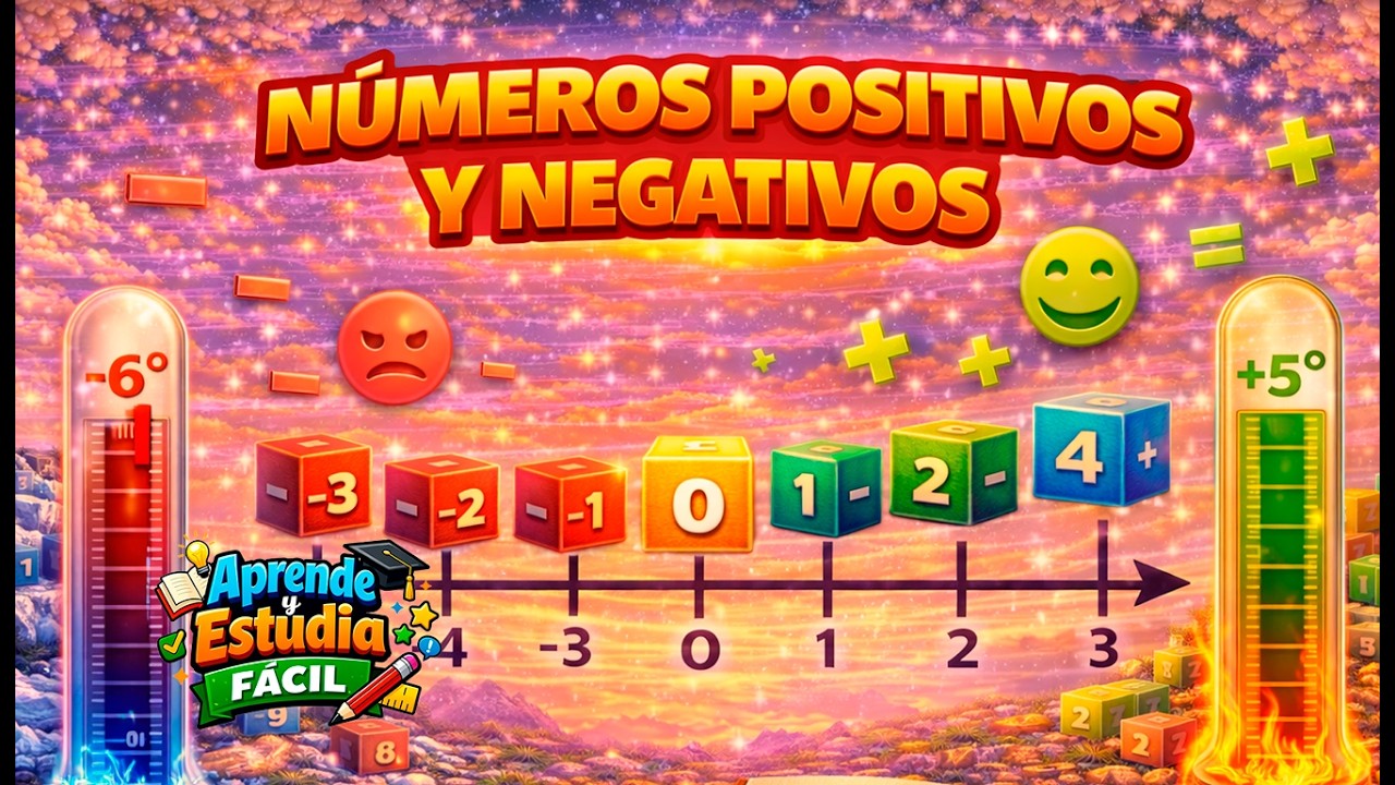 ¿Qué son? | Números positivos y negativos