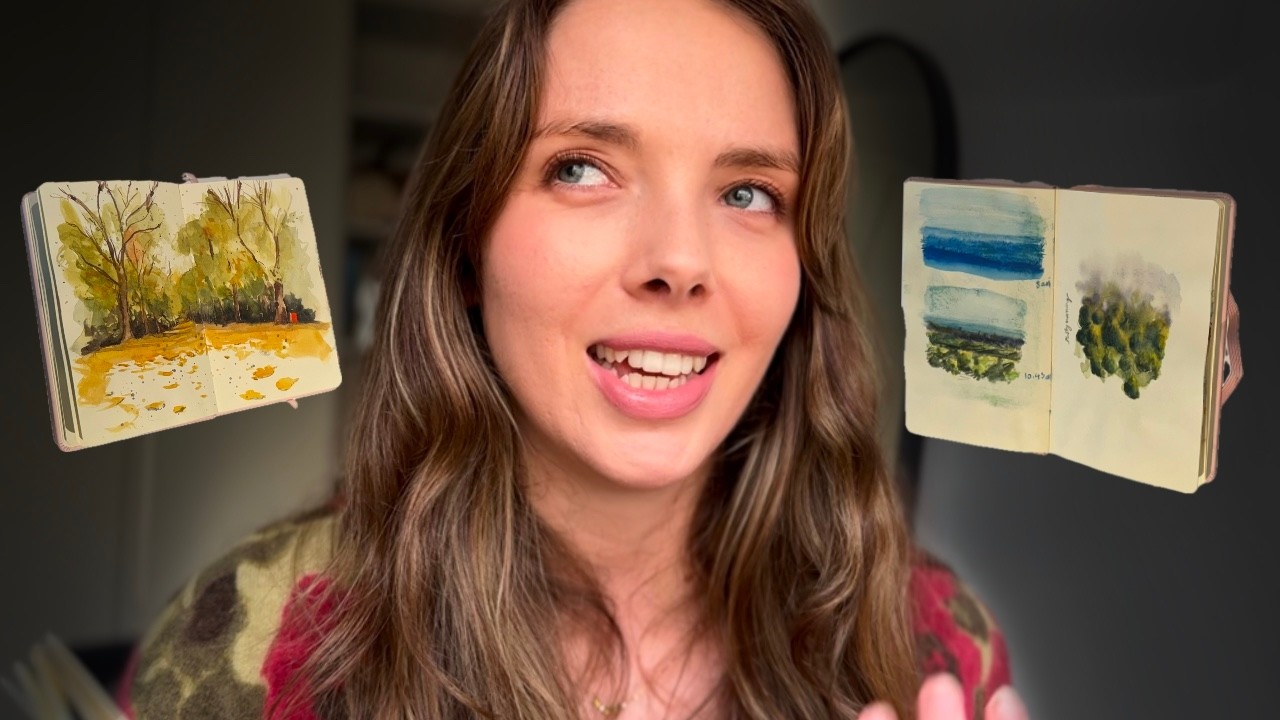 Watercolor-friendly? 🎨 Talens Art Creation Sketchbook Review