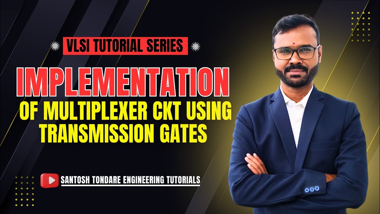 || Multiplexer Using Transmission Gates in VLSI || 2:1 and 4:1 Mux Using Transmission Gates||