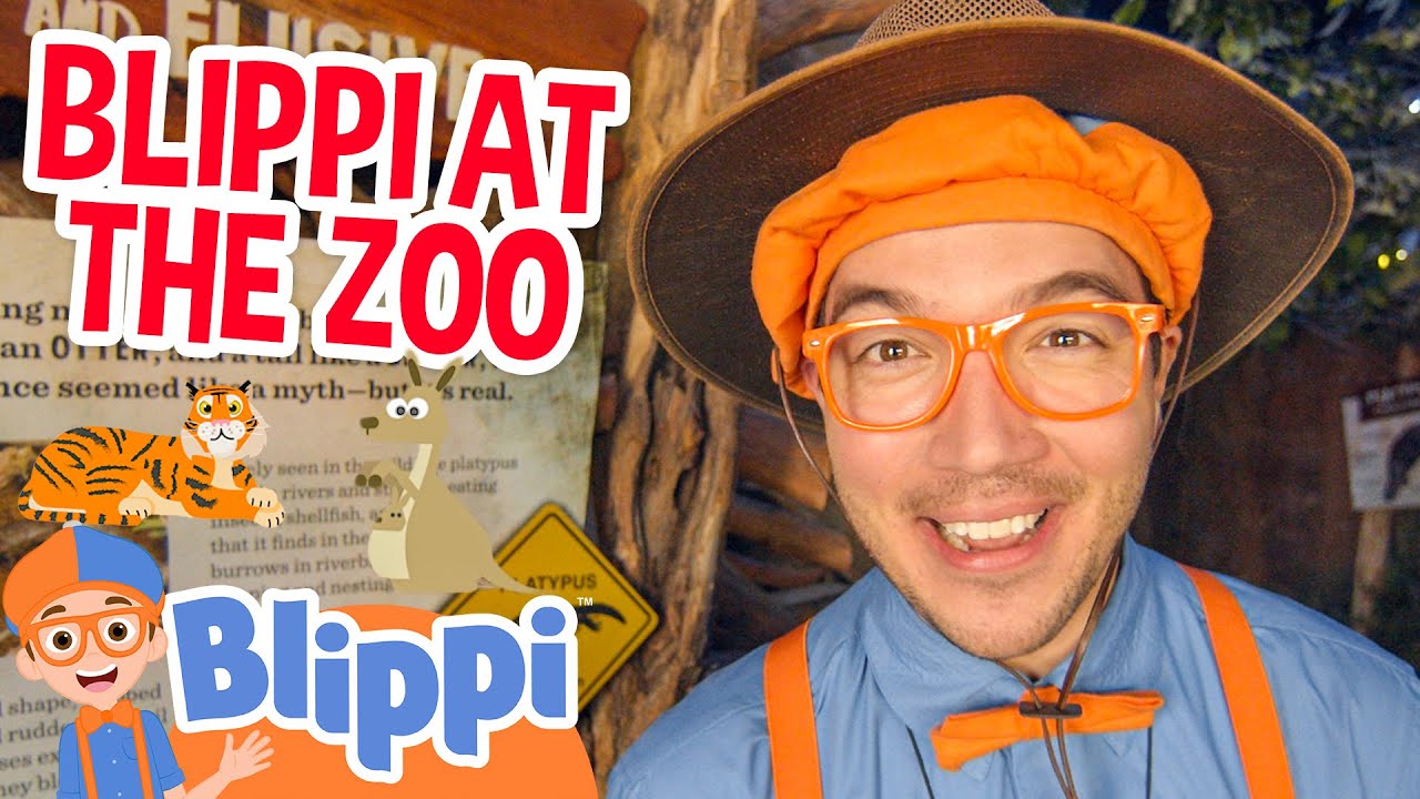 Blippi Visits The Animals at San Diego Zoo 🦁 Animals for Kids | Blippi on After School Club