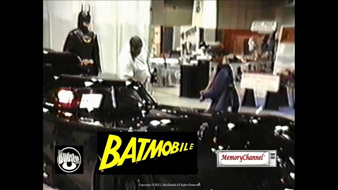 Van Cocker Batmobile Civic Plaza 1992-3