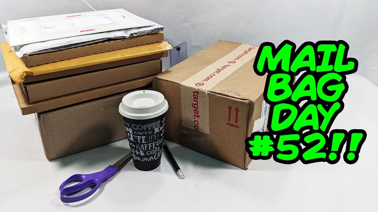 Mail Bag Day Comic Book Haul and Unboxing #52!!!