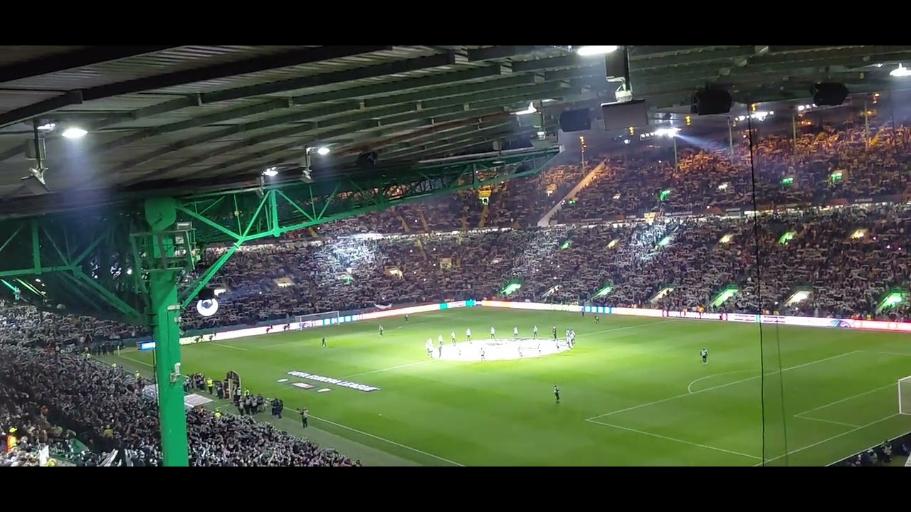 You'll Never Walk Alone @Celtic Park Before Celtic Glasgow vs. VfB Stuttgart 19.02.2026