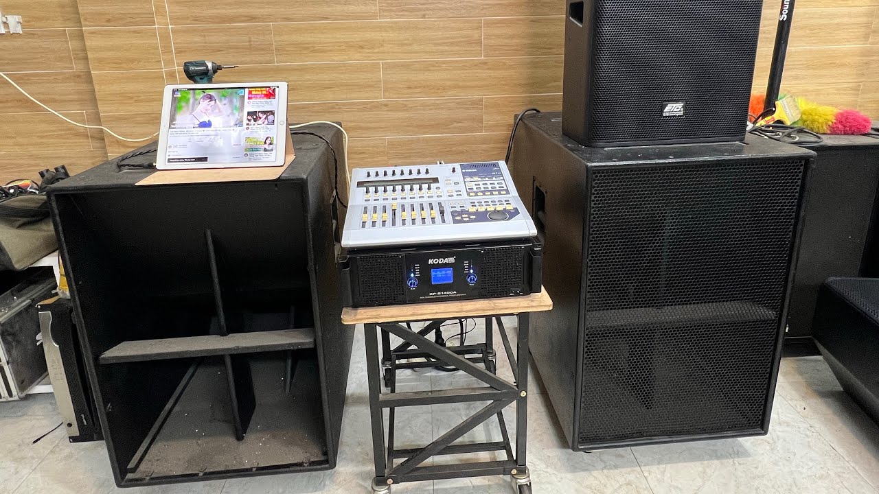 Mixer số yamaha 01x reset - cắt Crossover cho sup hơi