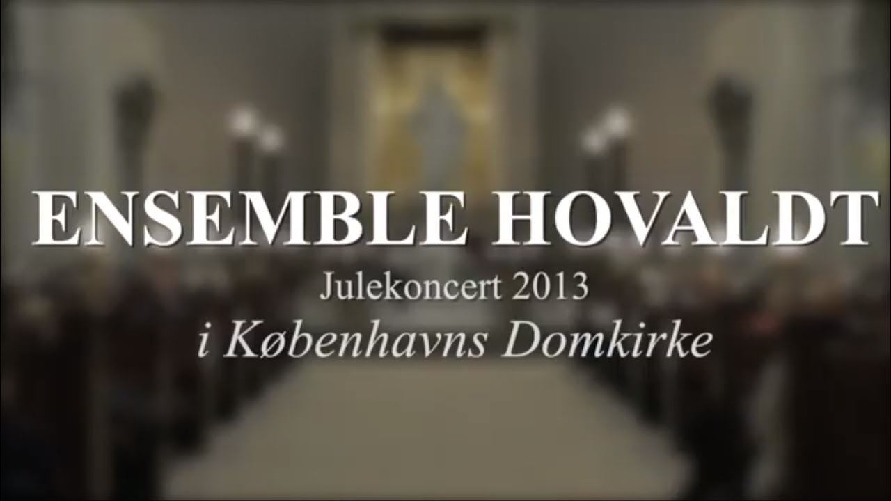 Ensemble Hovaldt, julekoncert 2013- Share my Yoke with  trumpeter Philip Cobb