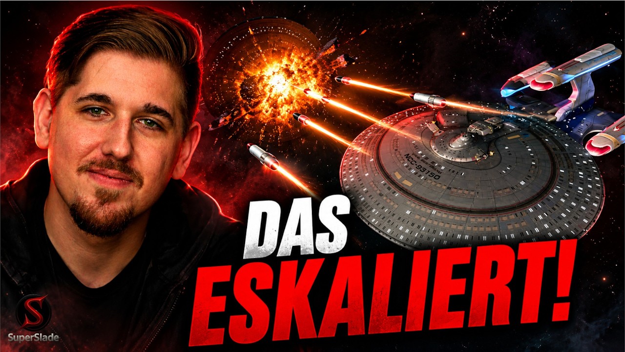Explosionen in Star Trek Online! | Galaxy Dreadnought Torpedo Spaßbuild!