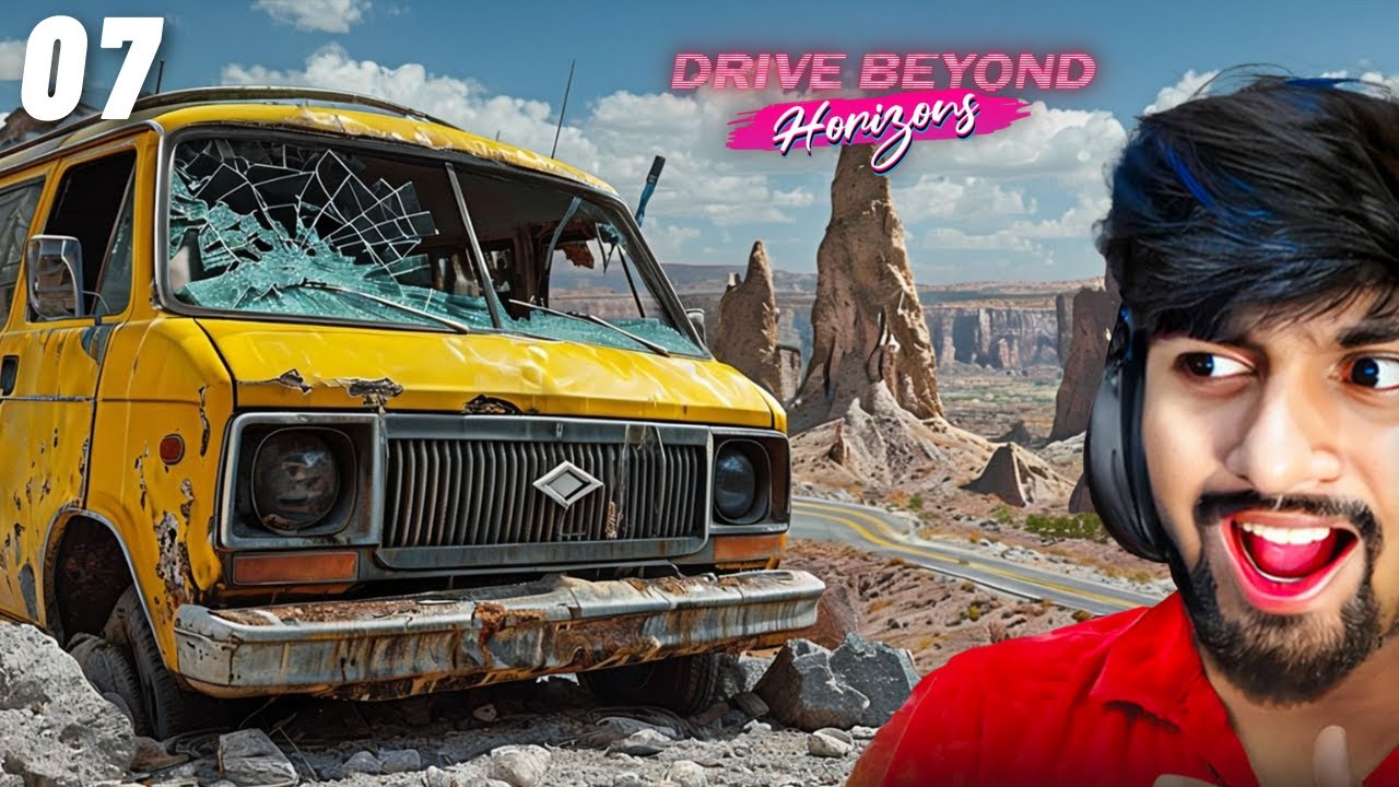 Restoring VAN in the Middle of Desert  | Drive Beyond Horizon | Ep 7 | @TechnoGamerzOfficial