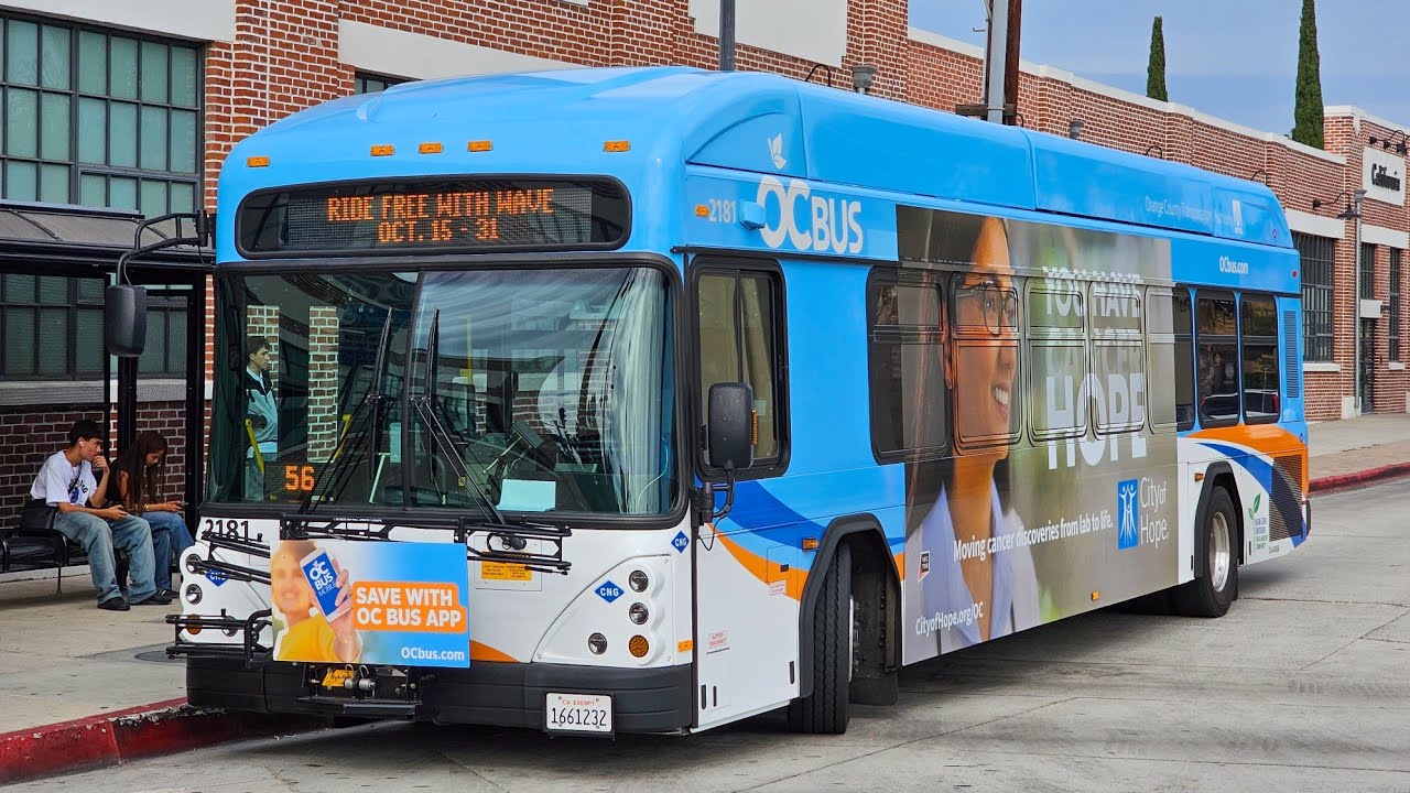 OCTA 2023 Gillig Low Floor Plus CNG 40' #2181