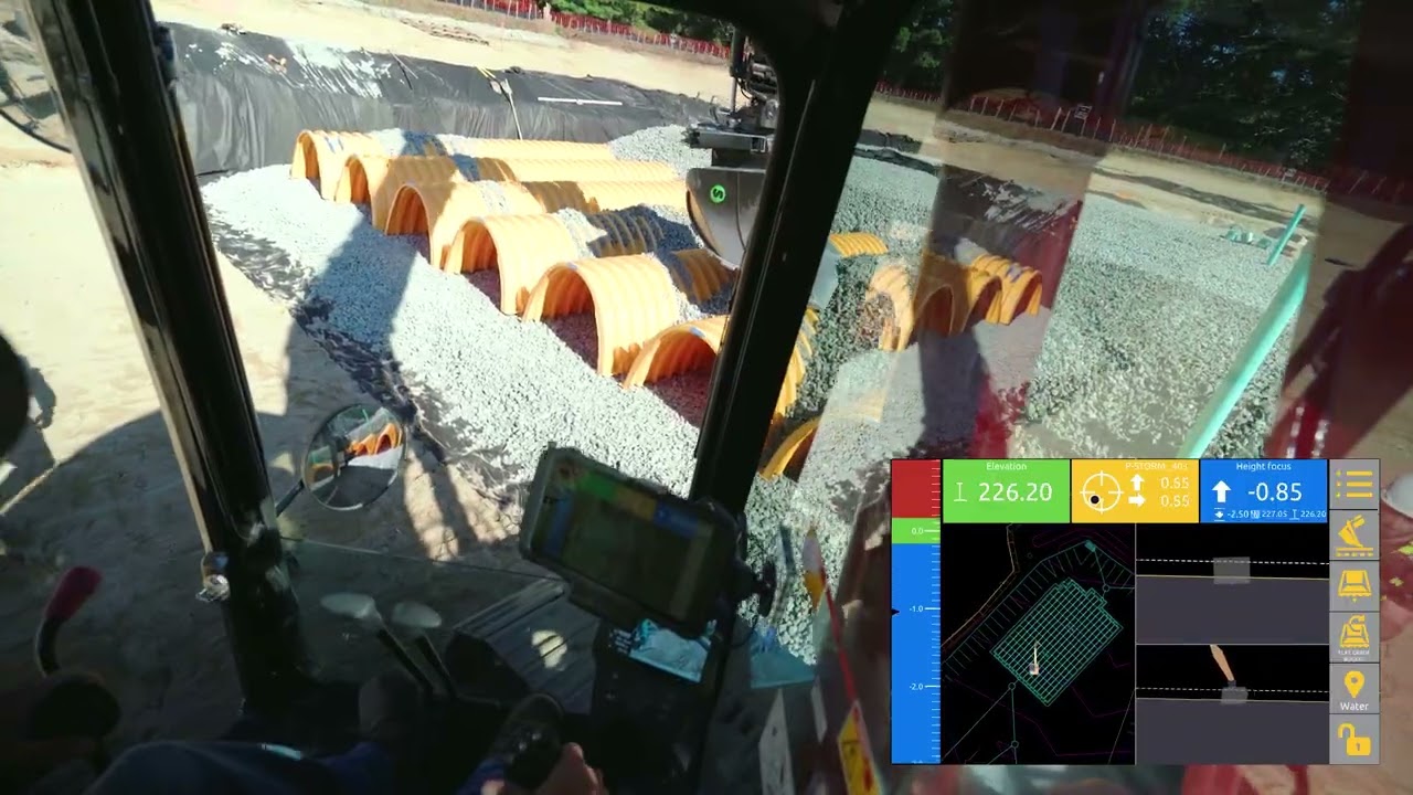Unicontrol 3D Excavator in Action