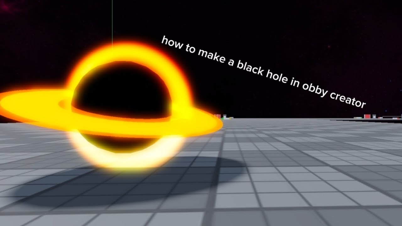 how to make a black hole in obby creator