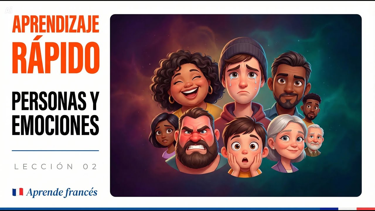 Lección 2: Personas, relaciones, emociones y eventos de la vida - Aprende francés