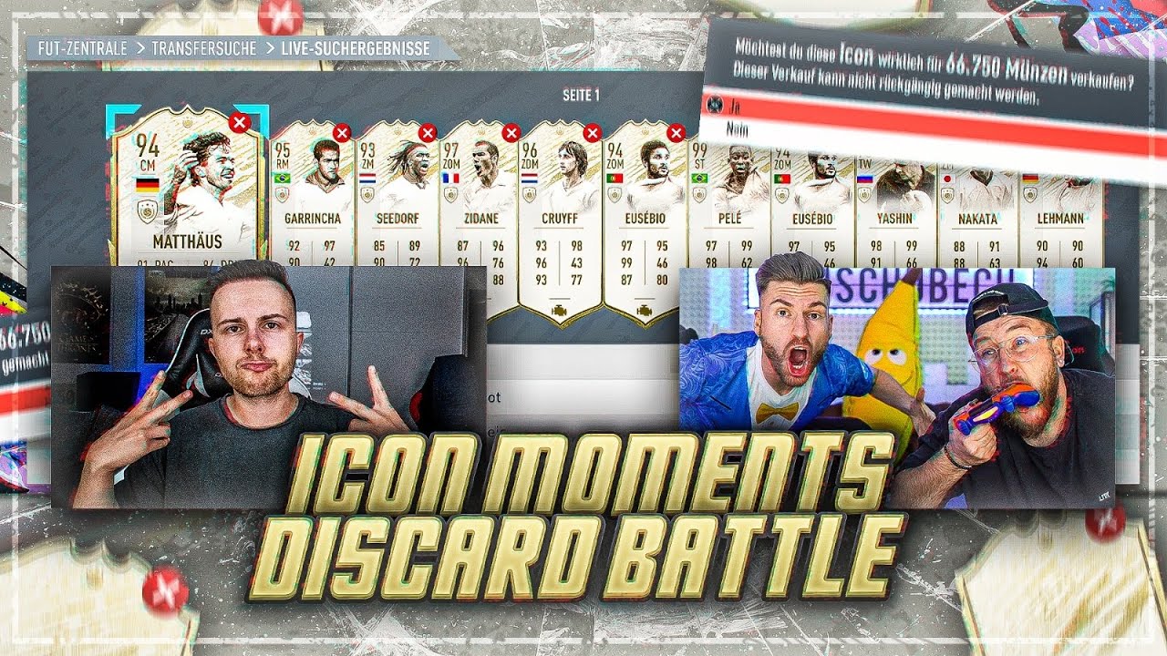 FIFA 20: PRIME ICON MOMENTS Special DISCARD Battle 😱🔥 Rutschen gehen ft. Tisi Schubech