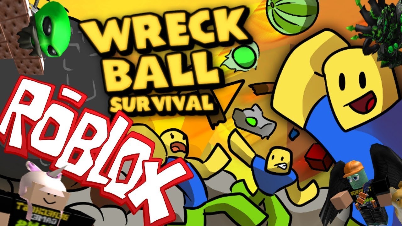 The FGN Crew Plays: ROBLOX Wreck Ball Survival 