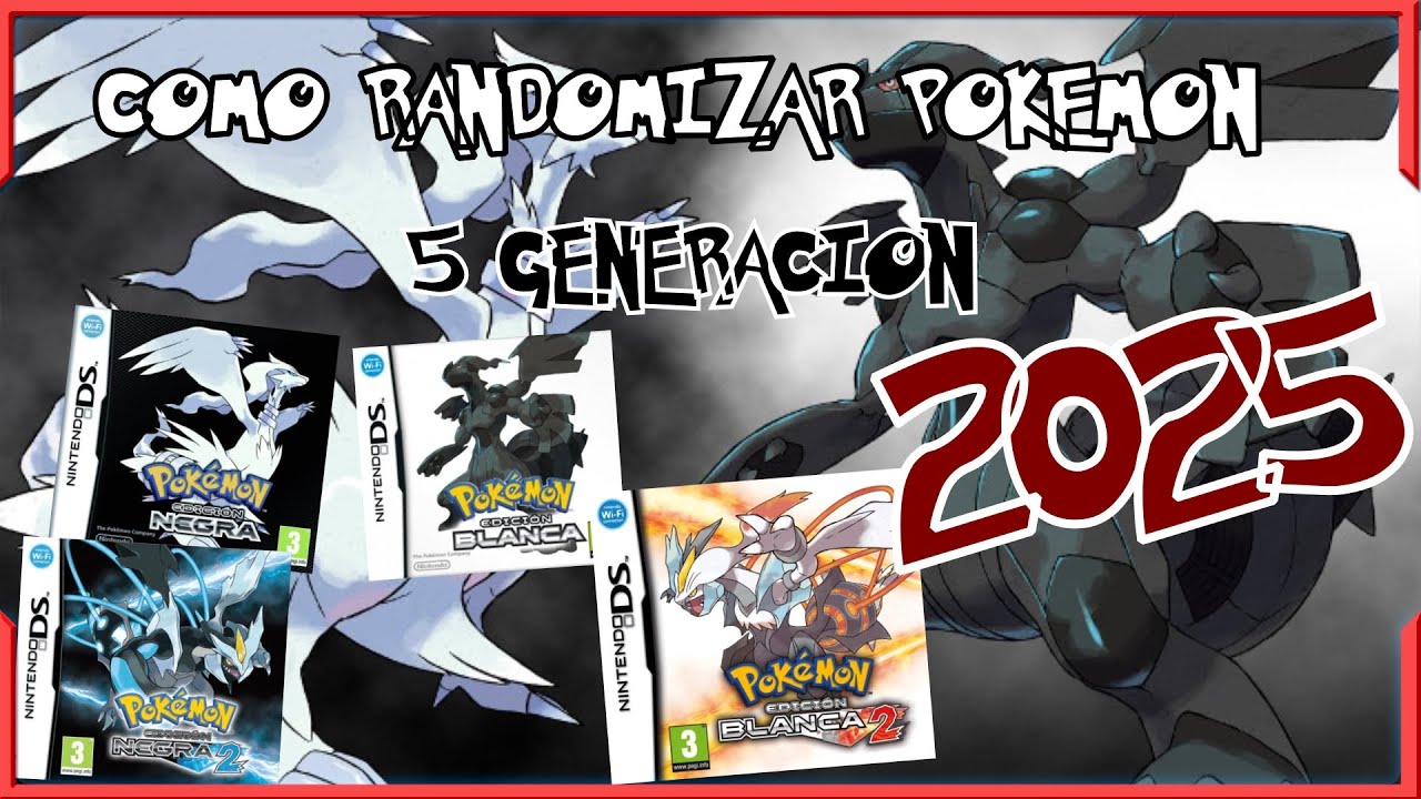 ✅✨C&oacute;mo RANDOMIZAR JUEGOS DE  POK&Eacute;MON de QUINTA GENERACI&Oacute;N F&Aacute;CIL y R&Aacute;PIDO EN 2025 ✨✅ -  TheTom7