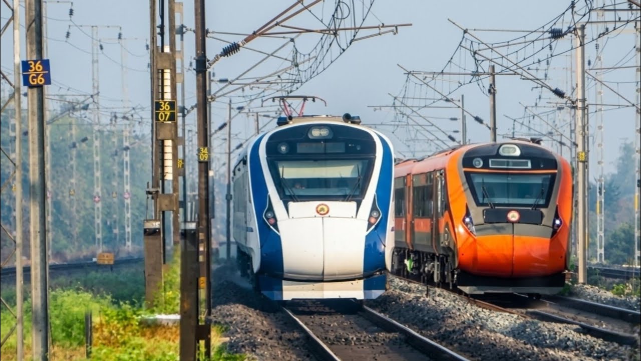 🔥High Speed Corridor ⚡ 130 vs 110 KM/H Train Action | Indian Railways Speed Run