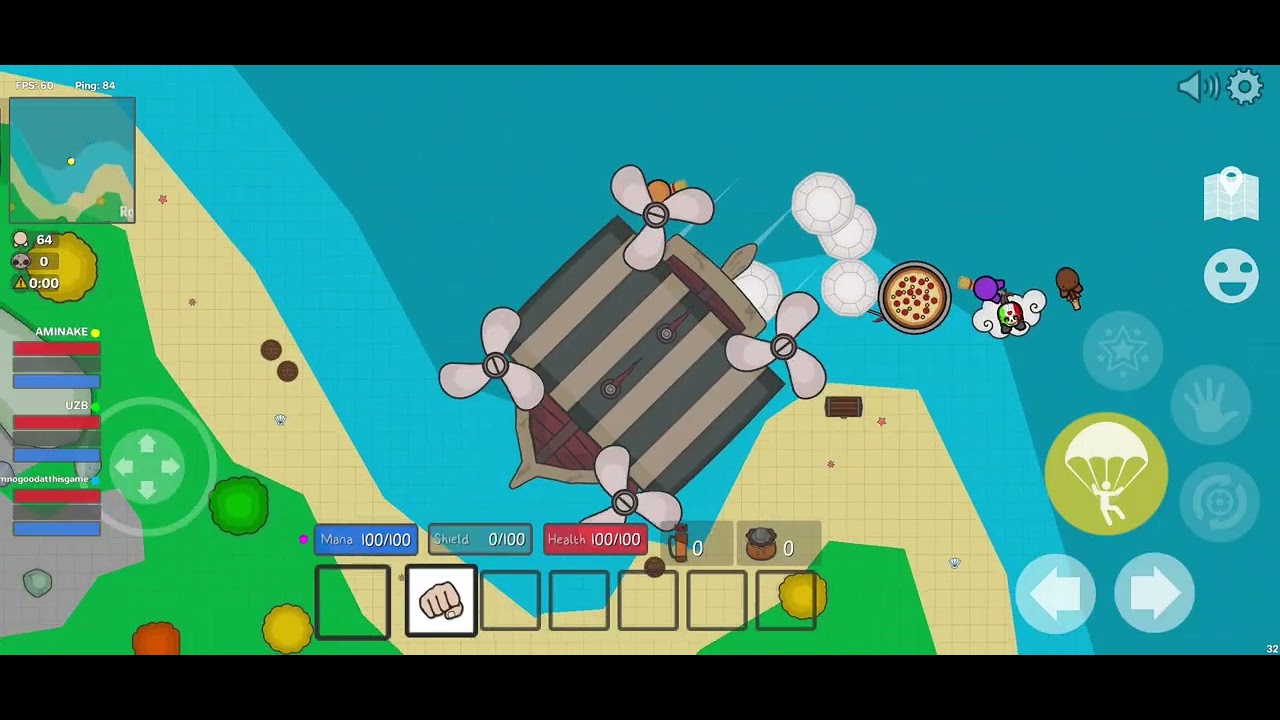 Thelast.io 2D Battle Royale - Rumo ao lvl 100