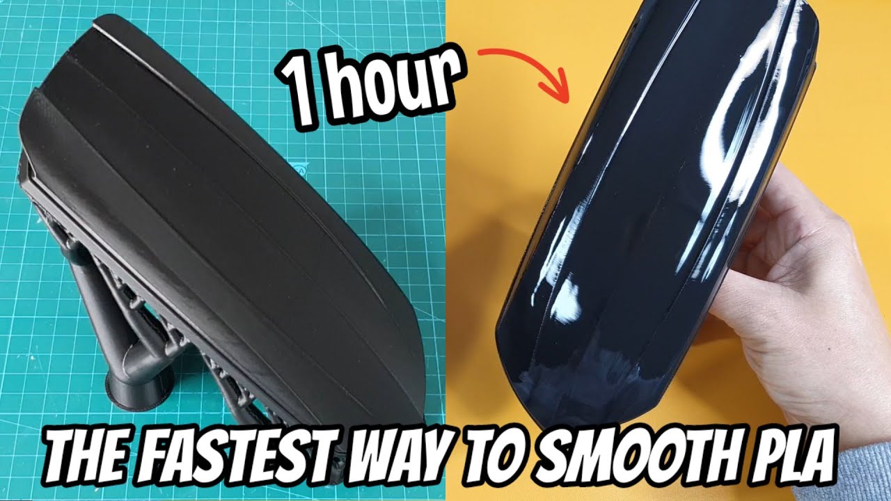 The fastest way to post-process PLA | 가장 빠른 3D출력물 후가공 방법