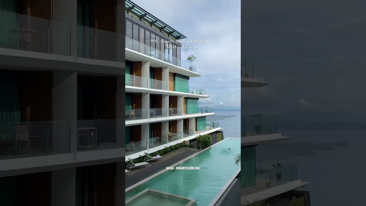 finally booked THE aesthetic hotel in Tagaytay #vacation #hotel #tagaytay #aesthetic #staycation
