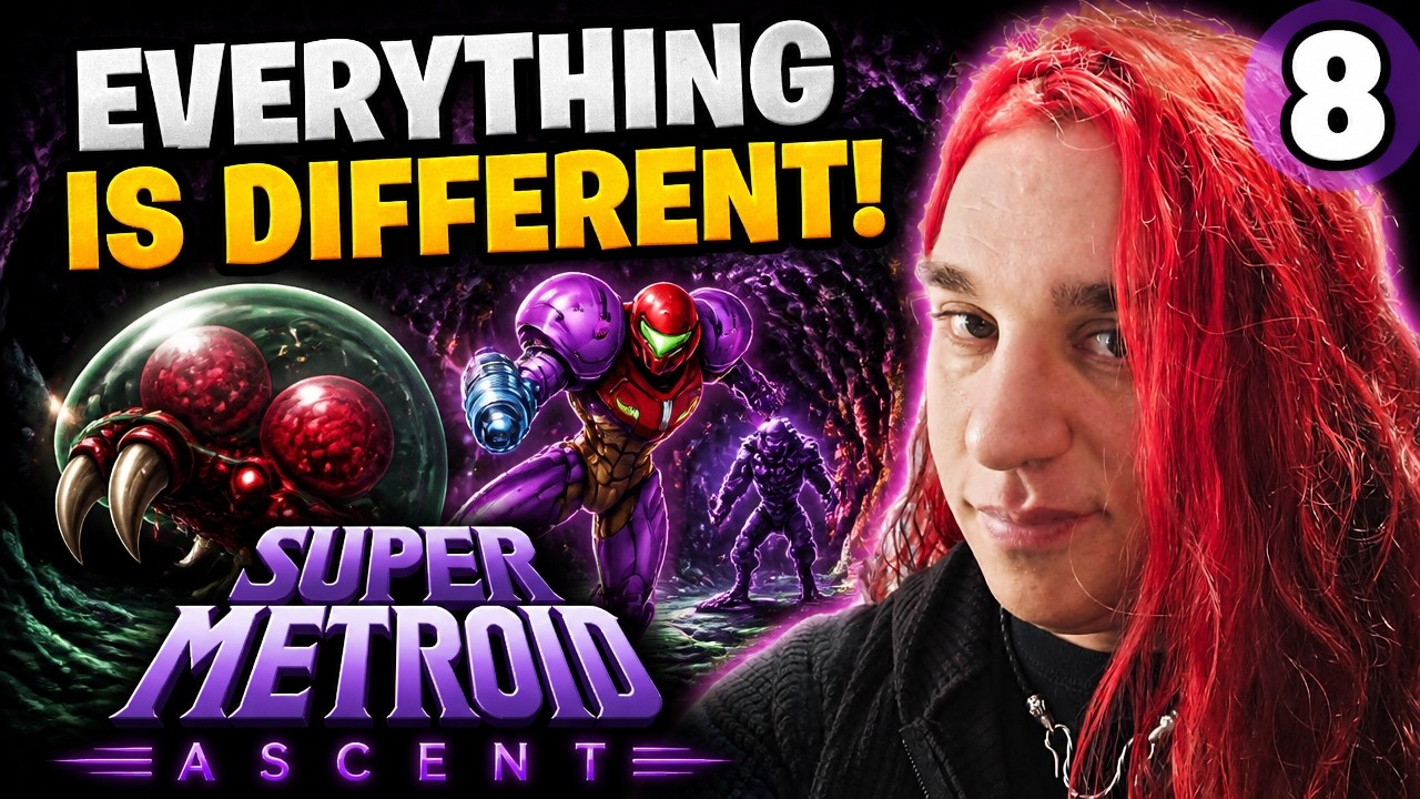 Flips and Beams to the END! Super Metroid: Ascent (Part 8- Livestream)