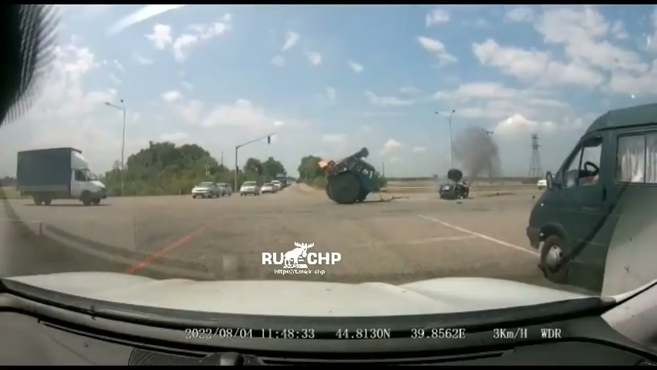 Tractor split in half #shorts