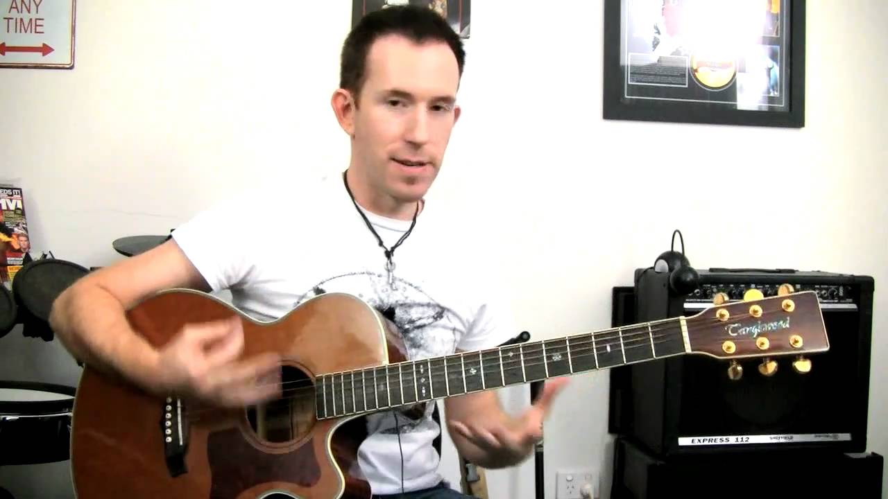 16th Shuffle Hip Hop R&B Strumming Rhythm Guitar Lesson
