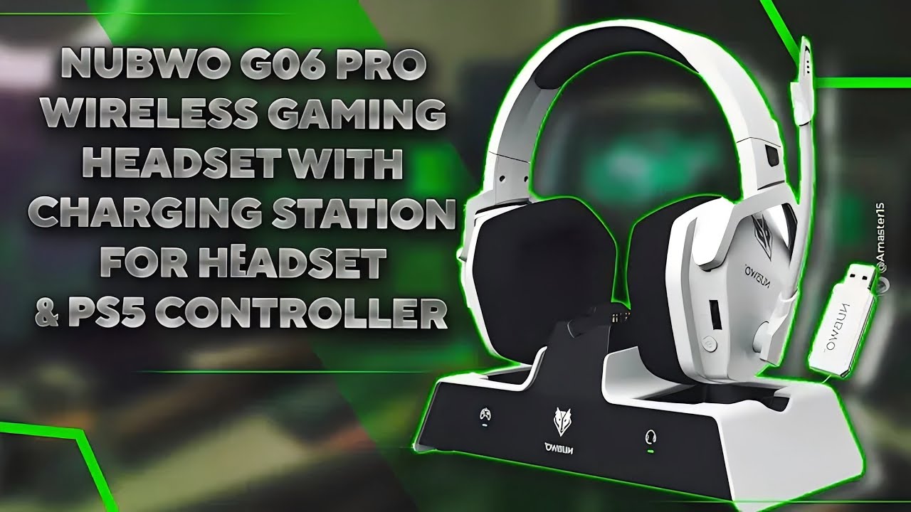 NUBWO G06 Pro Review | 120H Battery + Flexible ENC Mic Test (PS5/PC)
