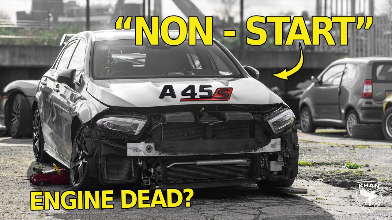 Я купил разбитый A45S AMG PLUS — ПРОЕКТ PAYDAY: ЧАСТЬ 1