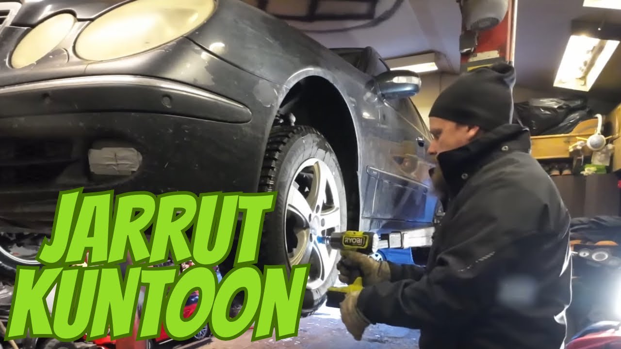 Laitetaan Mersun jarrut kuntoon
