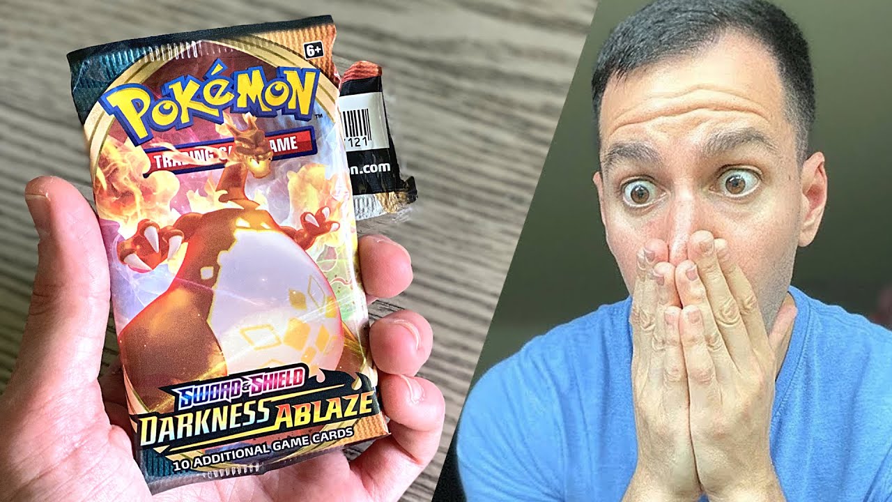 *WOW... I PULLED ONE!* Darkness Ablaze Pokemon Cards Opening!