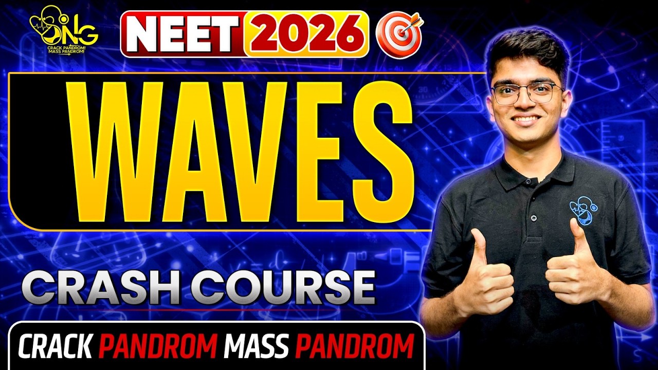 WAVES - ONE SHOT🔥💯VIDAMUYARCHI 2.0 NEET 2026💛🤟BY MMC MEDICO💛🤟#neet2026